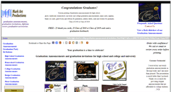 Desktop Screenshot of grad-announcements.com